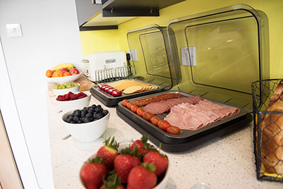 Ballintoy Continental Breakfast including Ham, Cheese, Cereal, Toast