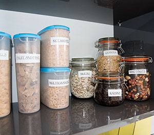 A selection of cereal provided by Ballintoy Bed and Breakfast on Skye